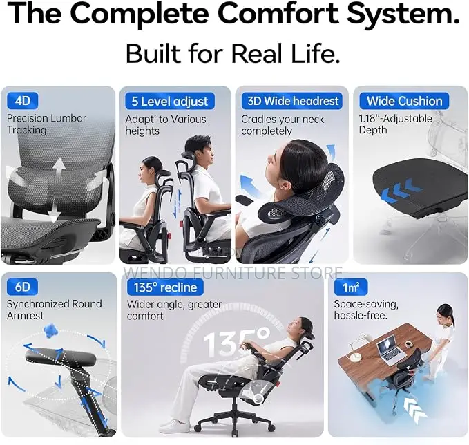 Office Chairs; Urban Orthopedic Quality Office Chair