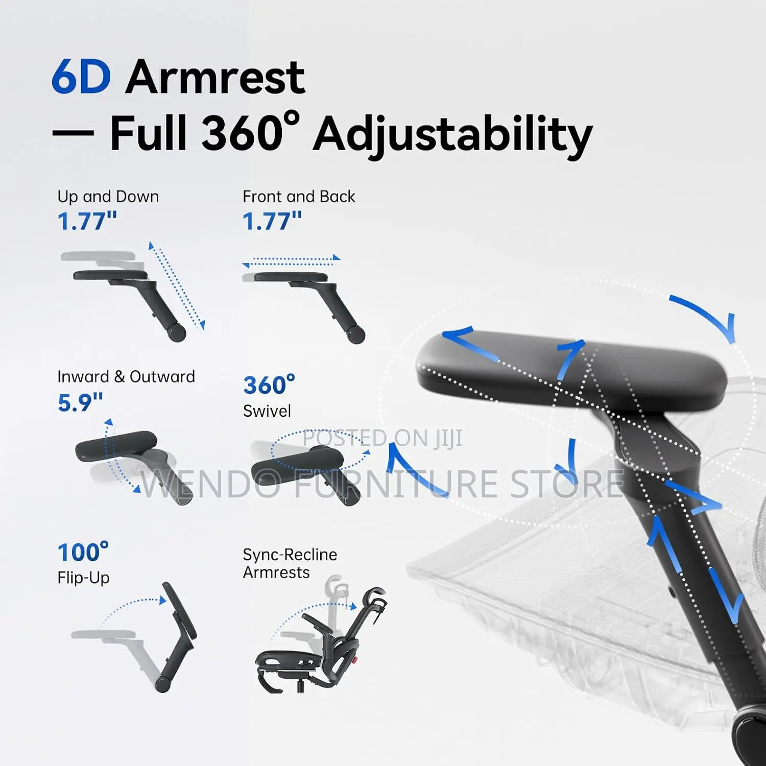 Office Chairs; Urban Orthopedic Quality Office Chair