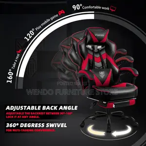 Office Chairs; Adjustable Office Studio Leather Gamers Chairs