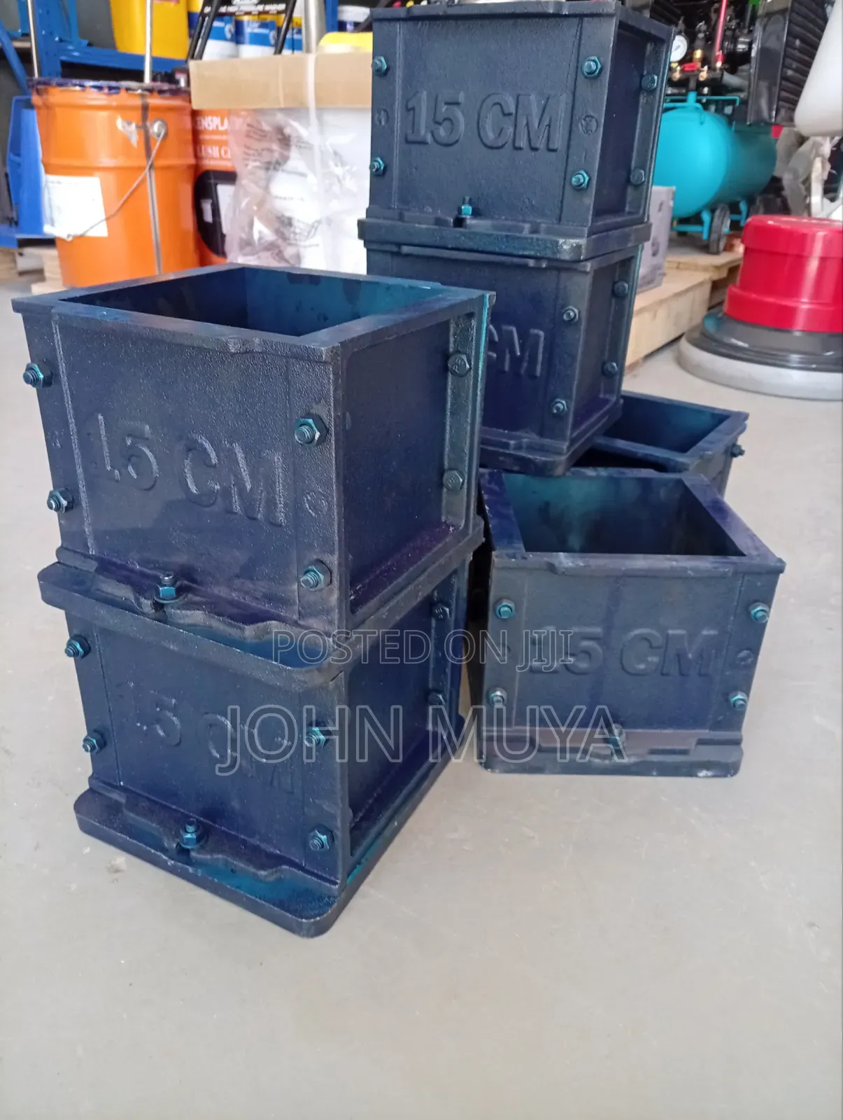 150mm Industrial Concrete Cube Boxes /Molds in Stock