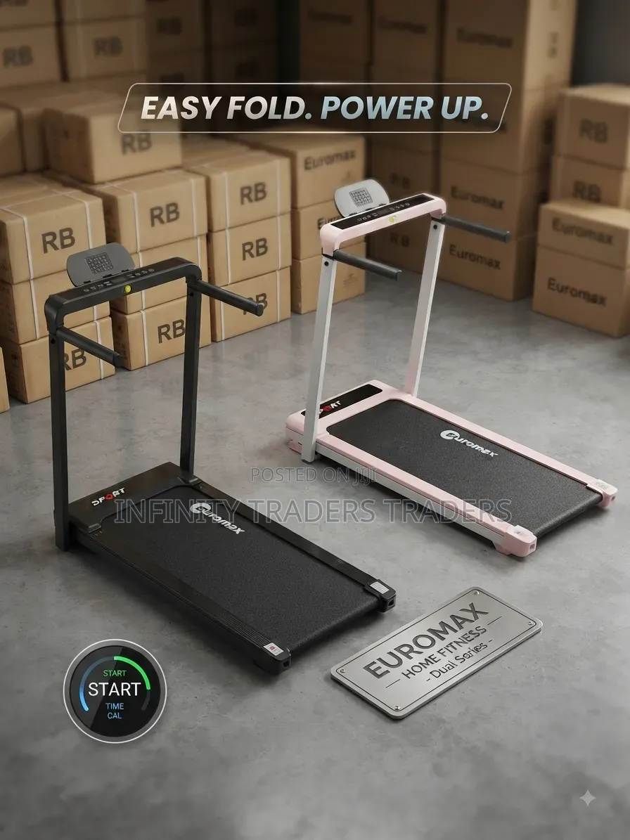 Euromax Foldable Walking Pad Treadmill