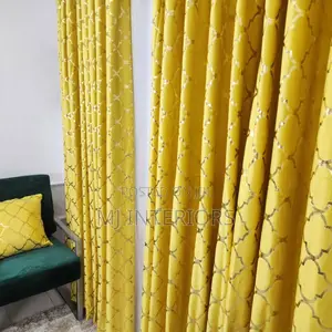 Soft Fabric Curtains for Modern Home Window Decoration