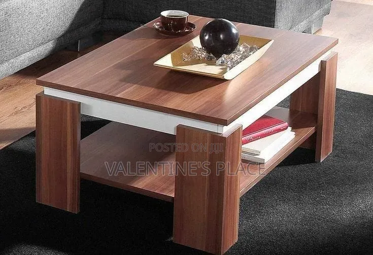 Modern Square Wooden Coffee Table