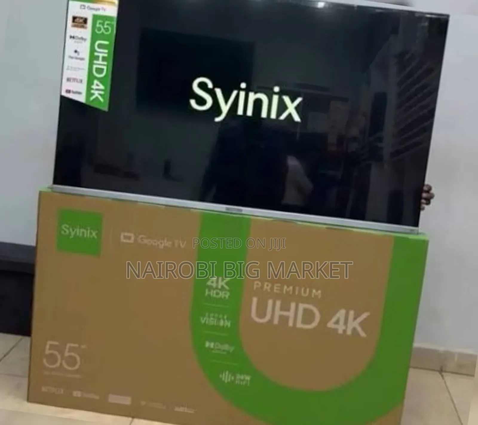 Syinix Google QLED TV 55"