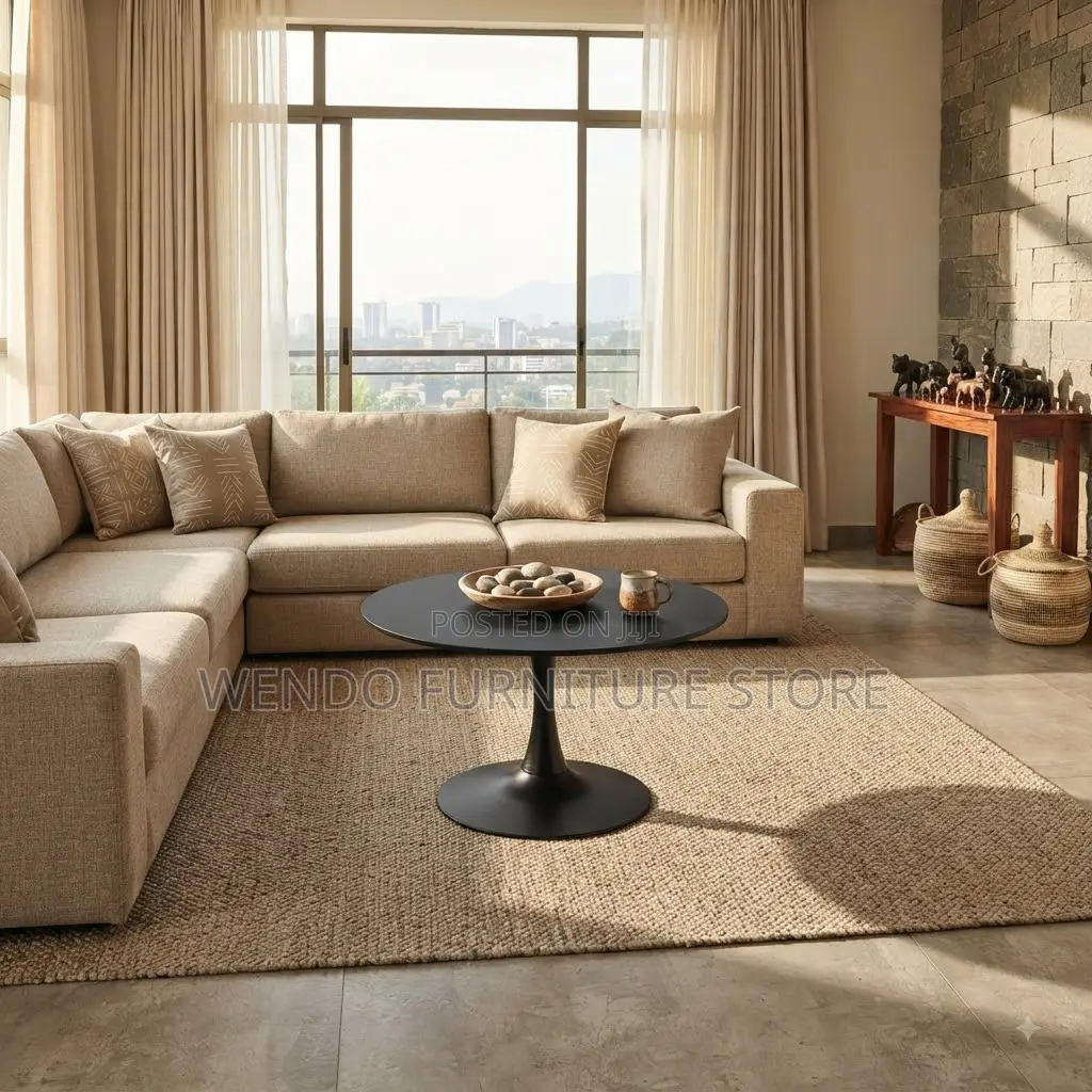 Coffee Table; Marble Designed Strong Staff Coffee Table