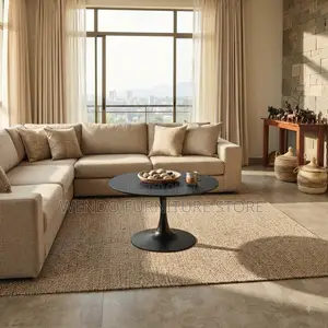Coffee Table; Marble Designed Strong Staff Coffee Table