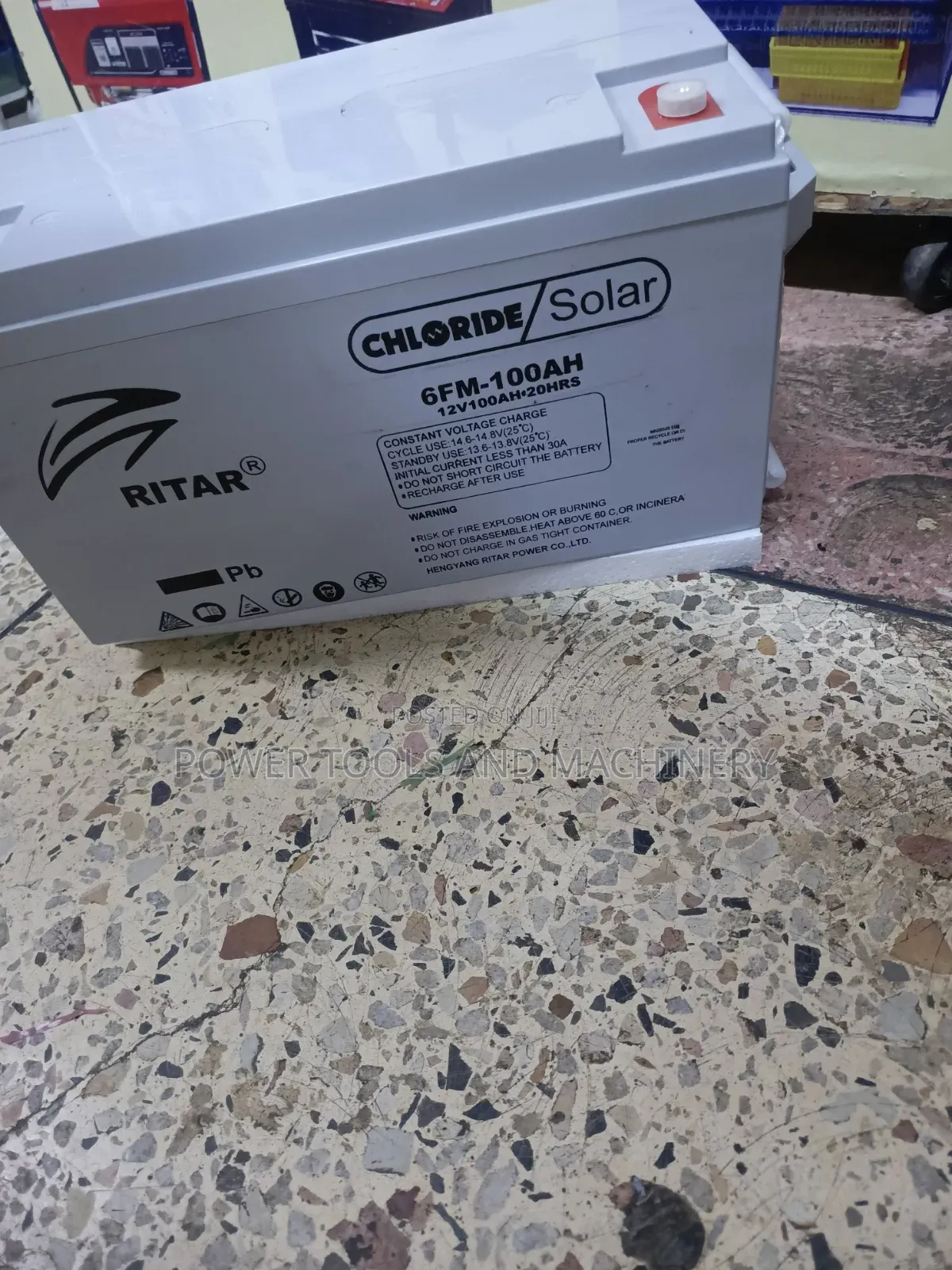 Ritar Solar Battery 100ah
