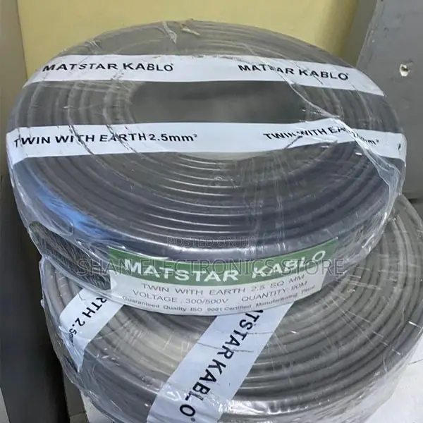 •Stable Performance •High-Grade PVC 90M 2.5mm T Cablewin With Earth
