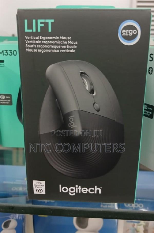 Logitech Lift Bluetooth Vertical Ergonomic Mouse - GRAPHITE/BLACK - main view