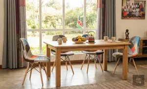 Dining Chairs; Eames Multi Colored Armless Living Room Seat