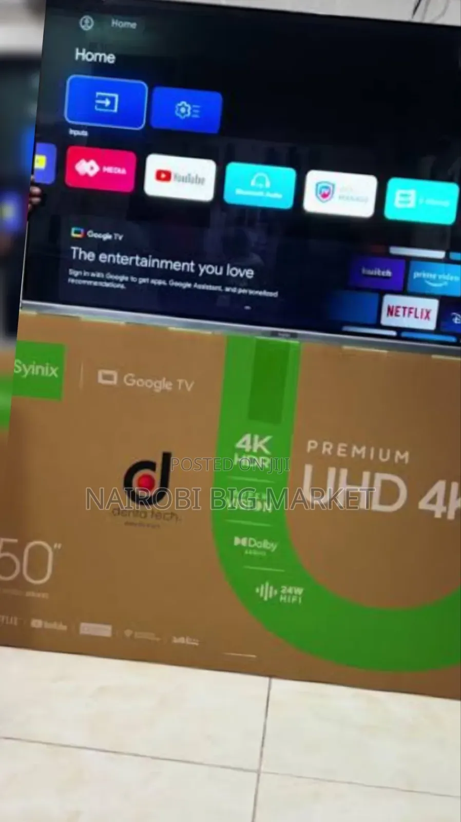 Smart TV 50" Syinix