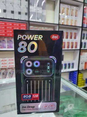 New Itel Power 80 128 GB Black
