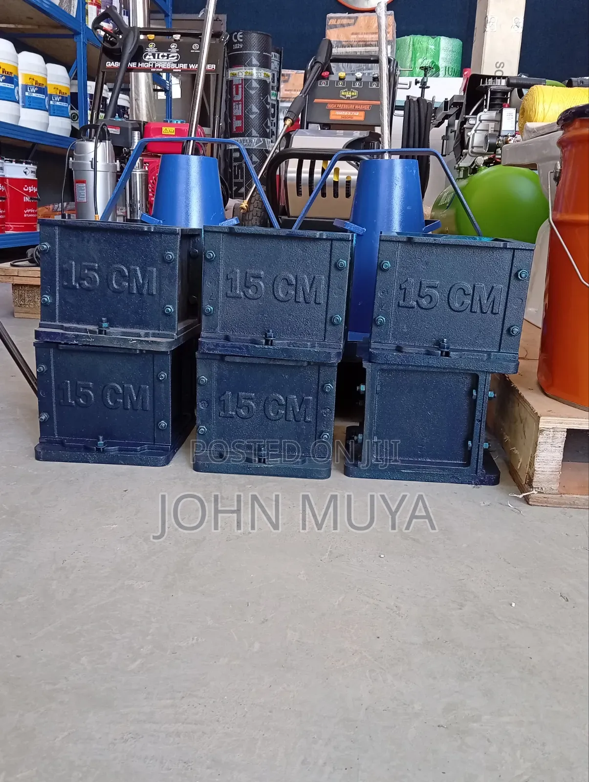 150mm Industrial Concrete Cube Boxes /Molds in Stock