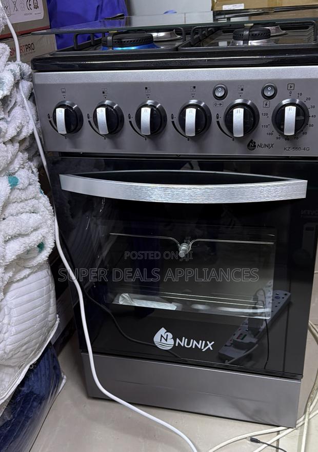Nunix All Gas Standing Cooker