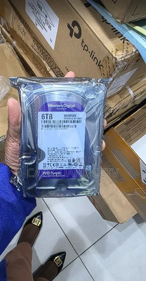 6tb Wd Surveillance HDD for CCTV Systems