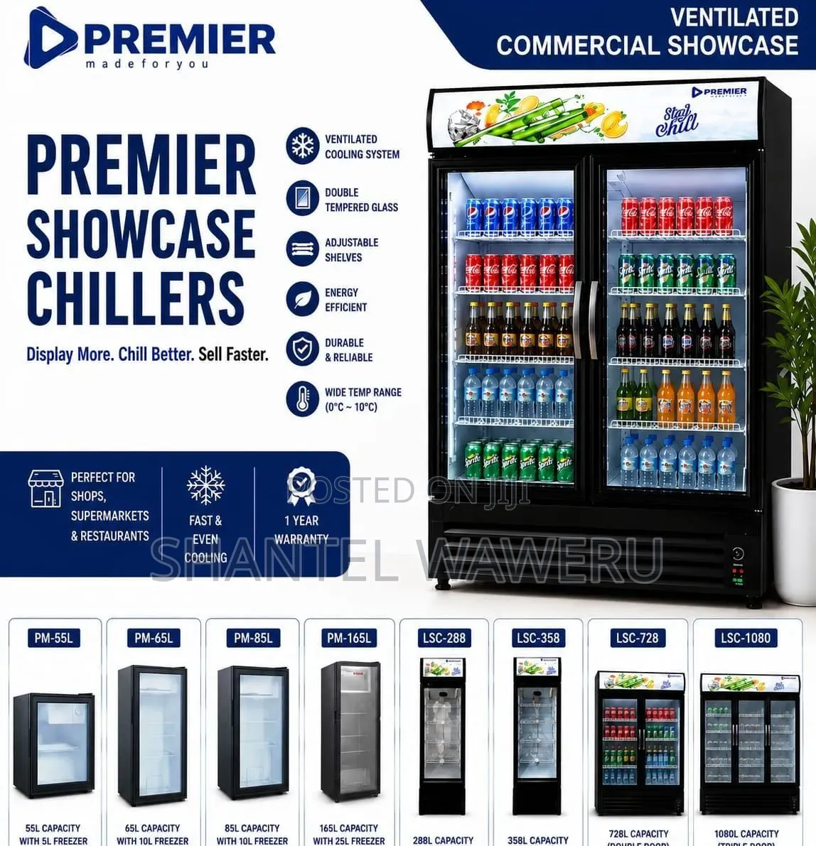 Commercial Showcases at Affordable Prices