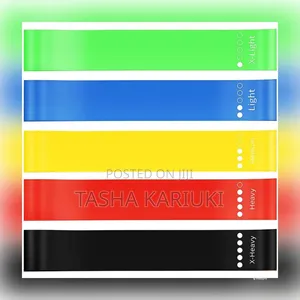 Silicone Resistance Bands 5pcs