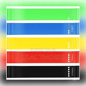 Silicone Resistance Bands 5pcs