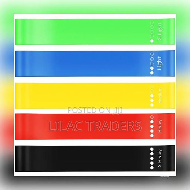 Silicone Resistance Bands 5pcs