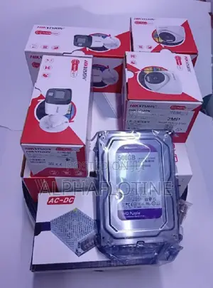 Hikvision 4 Channel CCTV Camera Full Colour Smart Hybrid Kit System