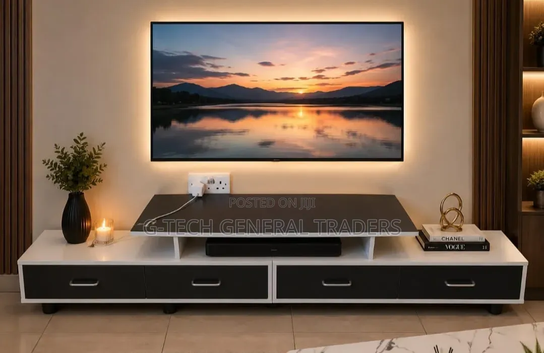 Imported Executive TV Stand With Drawers