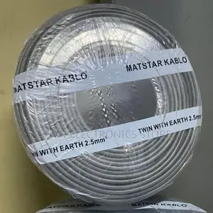3 Cores 2.5mm2 300v/500v Twin With Earth 90M Roll Electrical Cable
