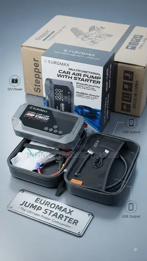 Euromax EMK3 Multifunctional Jump Starter Kit