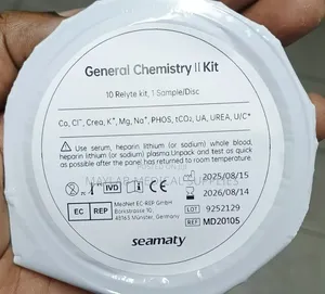 Seamaty Biochemistry Analyzer Reagent Disc – Dry Chemistry Test Panel