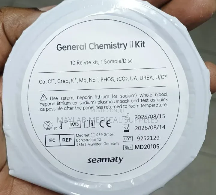 Seamaty Biochemistry Analyzer Reagent Disc – Dry Chemistry Test Panel