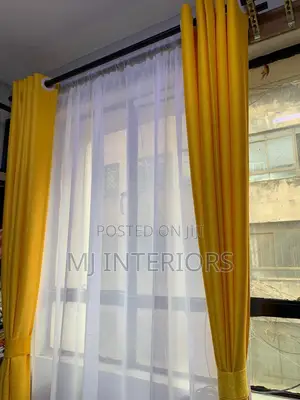 Thick Fabric Curtains for Modern Bedroom and Living Room