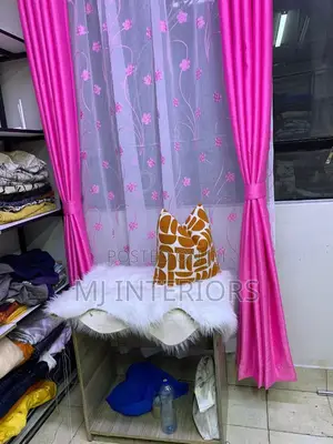Thick Fabric Curtains for Modern Bedroom and Living Room