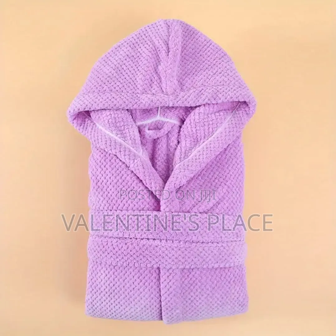Microfiber Bathrobes* ultra Soft Fleece Material