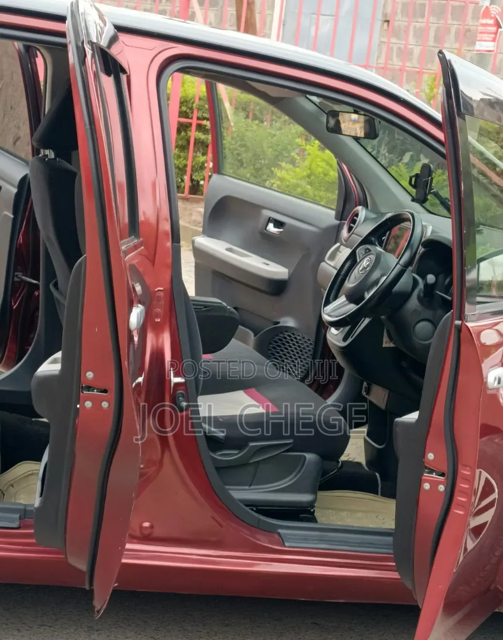 Toyota Passo 2016 Maroon