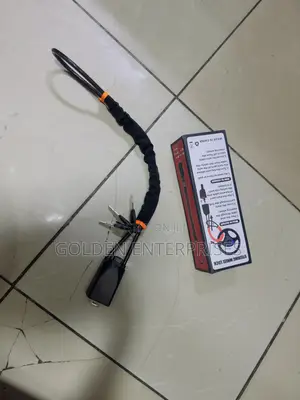 Heavy-Duty Anti-Theft Steering Wheel Lock Cable for Cars