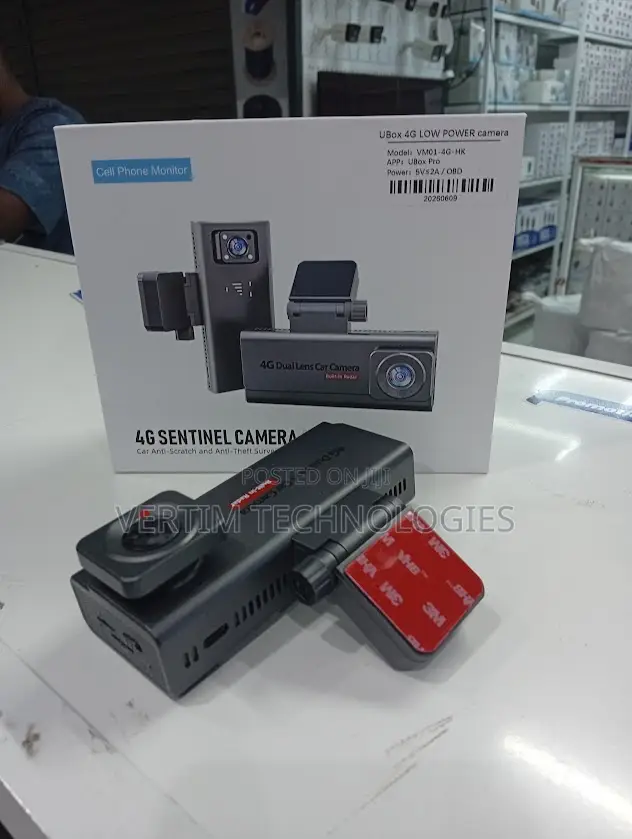 UBOX 4G Dash Camera Full HD Car DVR With GPS Tracking