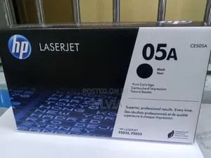 HP 05A (CE505A) Black Original LaserJet Toner Cartridge