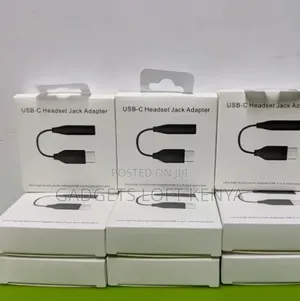 USB-C Headset to 3.5mm Audio Jack Adapters