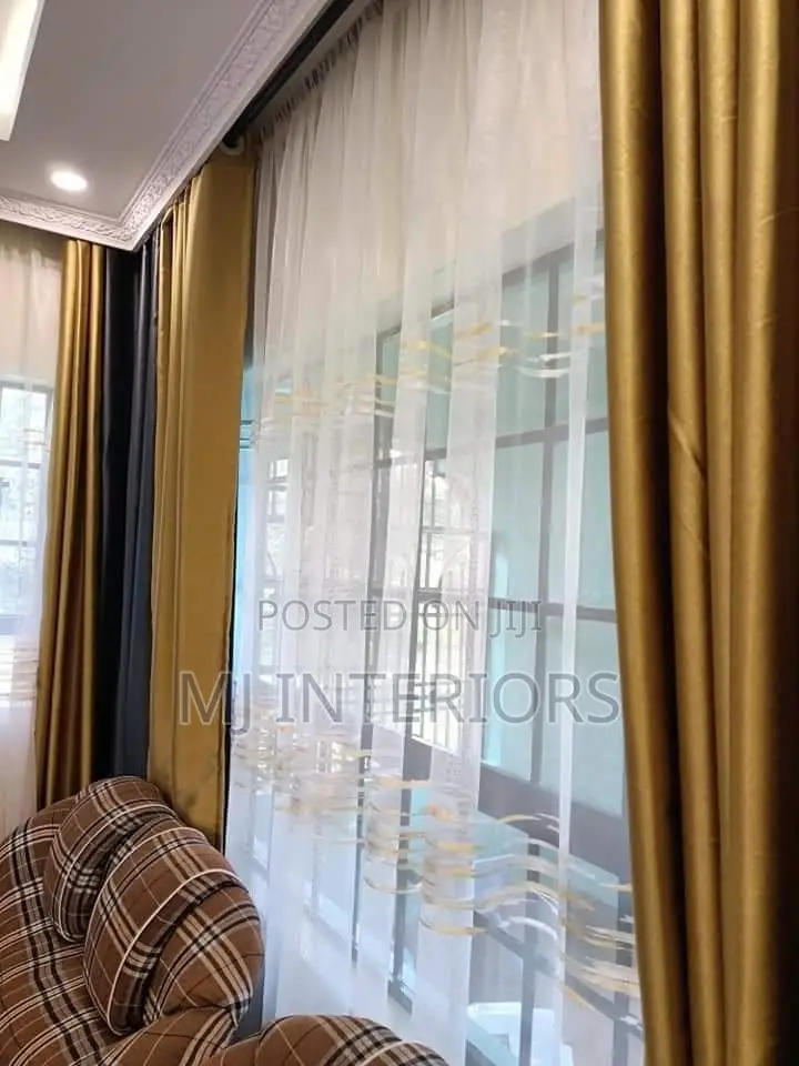 Modern Blackout Curtains for Living Room Window Styling