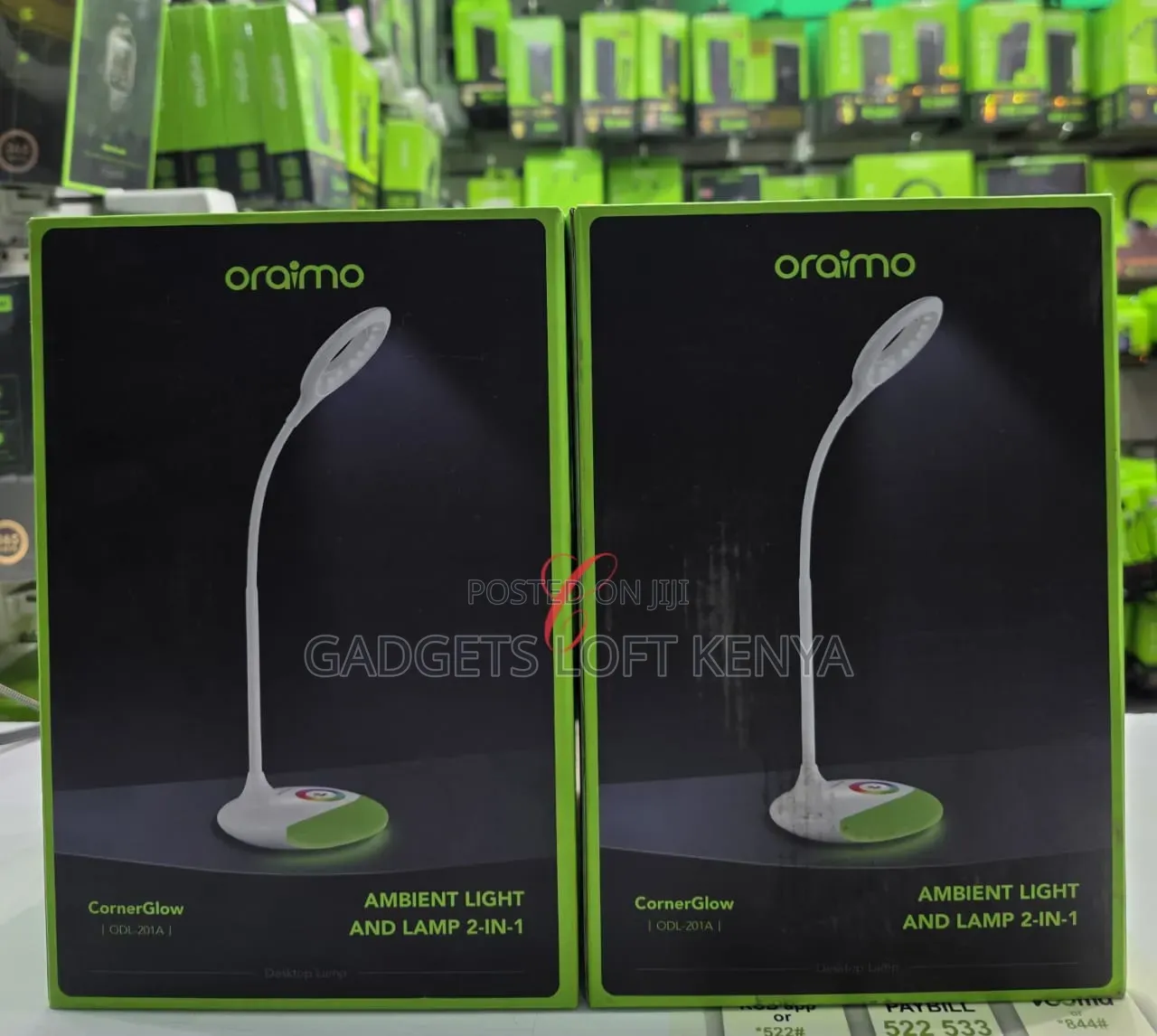 Oraimo Corner Glow ODL-201A 5W RGB Ambient Light Desktop Lamp