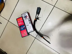 Universal Car Steering Wheel Security Lock With Steel Cable