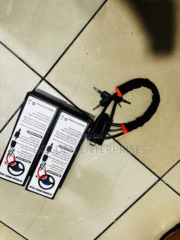 Premium Vehicle Anti-Theft Steering Lock System