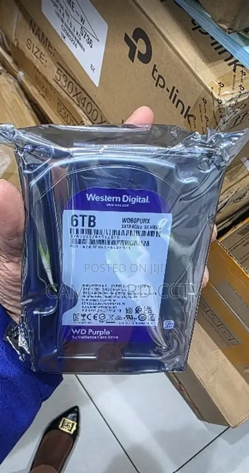 Wd Purple 6tb CCTV Surveillance HDD