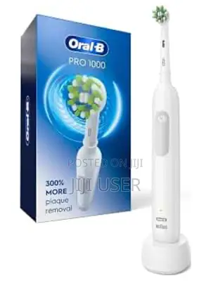 Oral B Pro 1000 Rechargeable Electric Toothbrush With 12 Heads