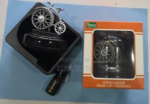 Bike Car Dashboard Solar Powered Aroma Diffuser (With Essential Oil)