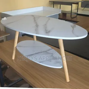 Executive MDF Marble Coffee Table/Bed Side