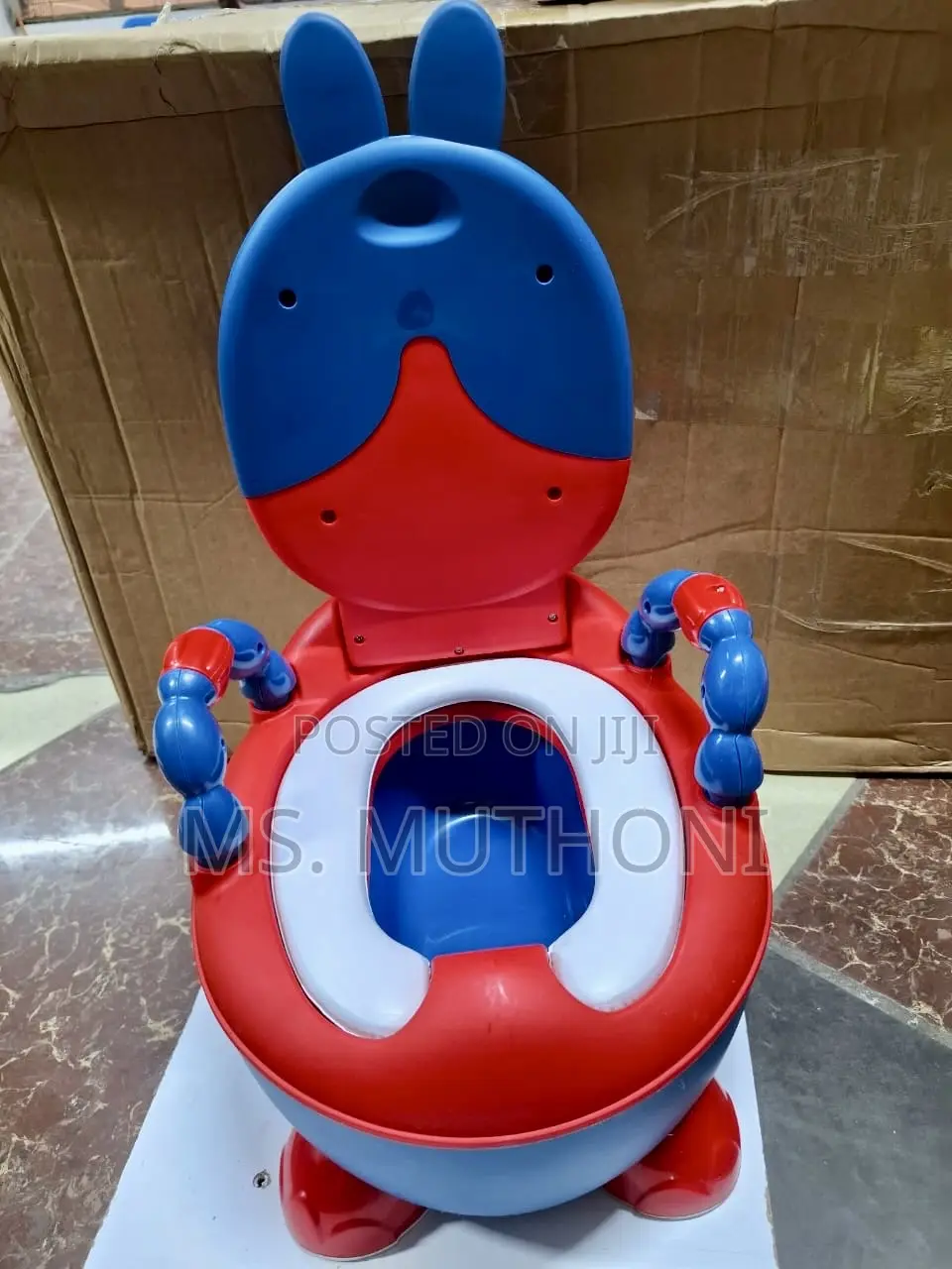 Cute Fun Bunny Ears Toddler Potty