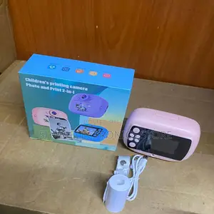 Kids Instant Camera With Built-in Thermal Printer (32GB SD Card Incl)