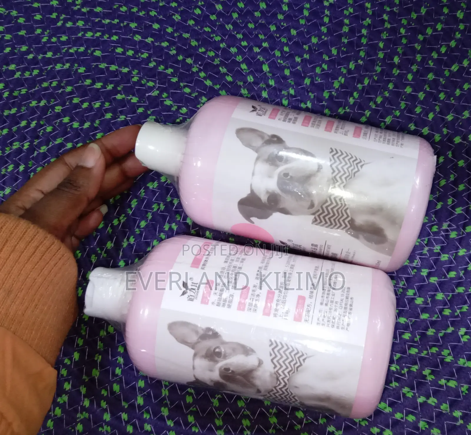 Pink Anti Flea Tick Shampoo for Dogs