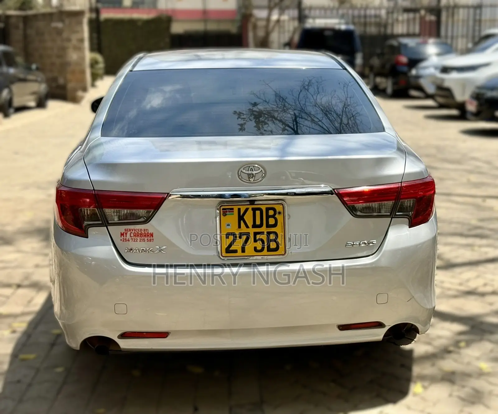 Toyota Mark X 2013 Silver