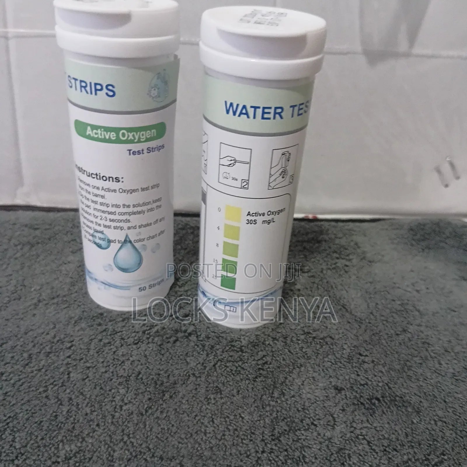 Hydrophobics Oxygen Test Strips
